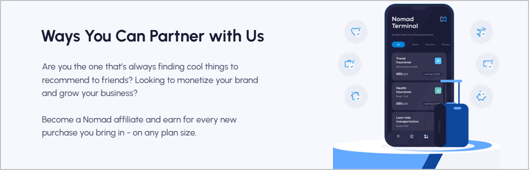 Nomad eSIM affiliate